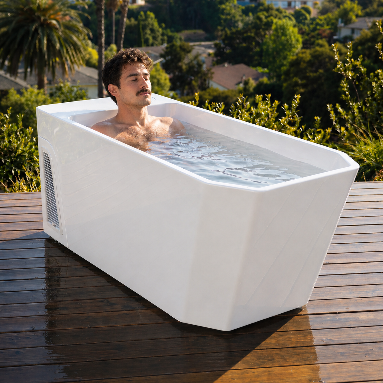 Cold Plunge Tub with Chiller — Hot & Cold Ice Bath System